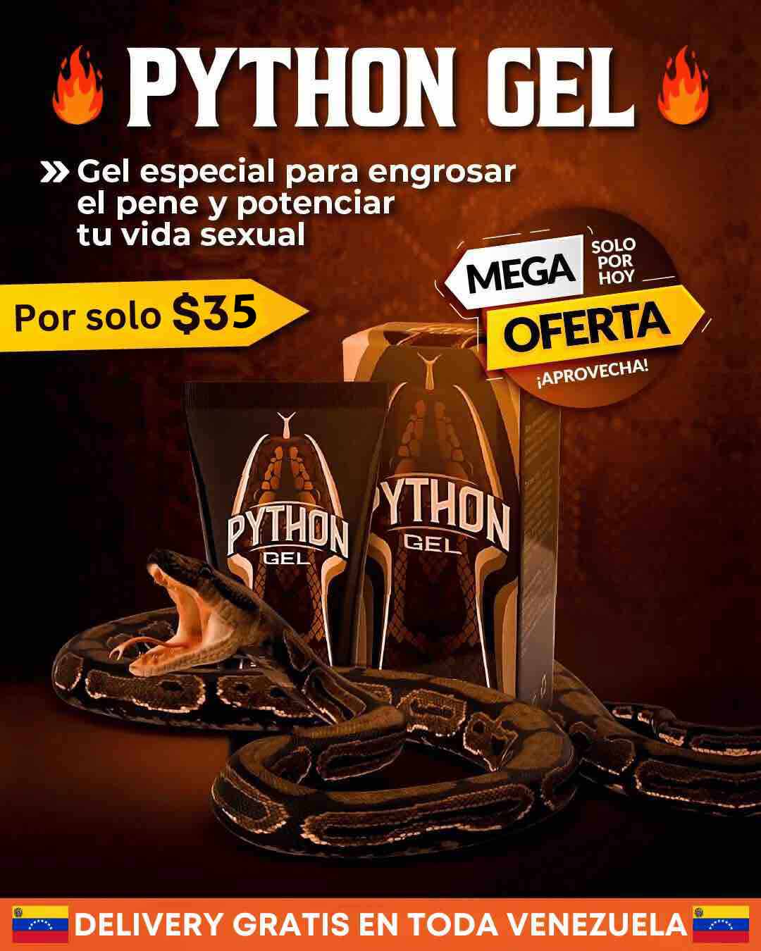 PYTHON GEL IMPORTADO