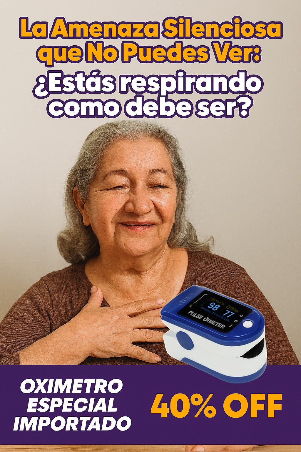 OXIMETRO ESPECIAL IMPORTADO