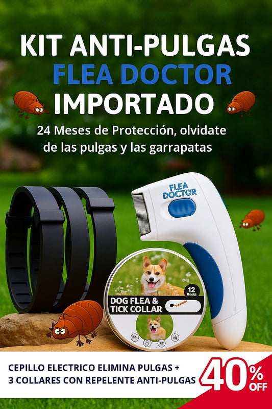 KIT ANTIPULGAS IMPORTADO